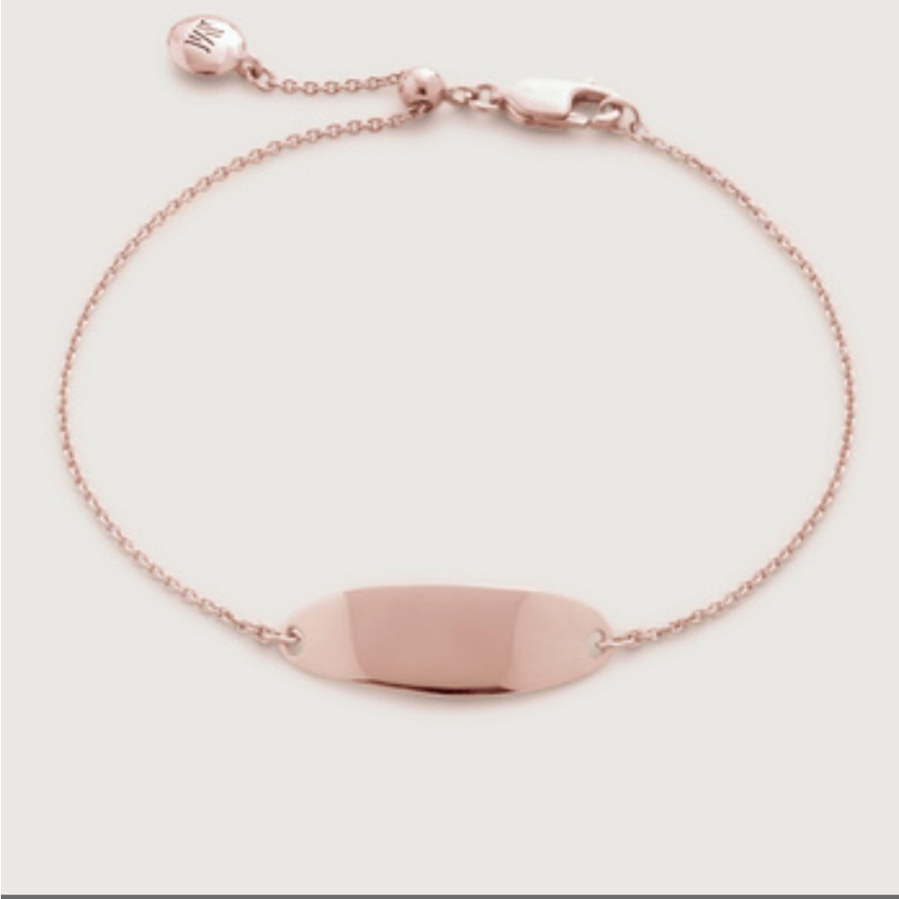 Monica Vinader NWOT Nura Tiny Fine Chain Bracelet